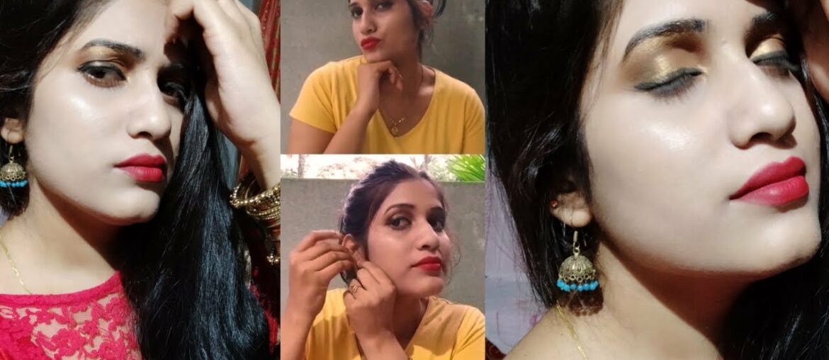 How To do Makeup in Puja, Any Occasion, Party Makeup Videos | Step By Step Makeup Tutorial