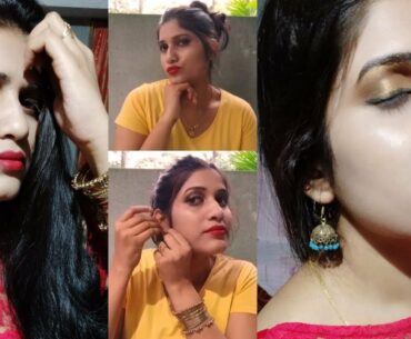 How To do Makeup in Puja, Any Occasion, Party Makeup Videos | Step By Step Makeup Tutorial