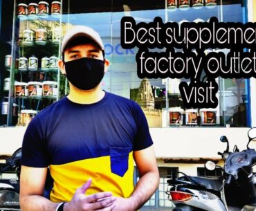 Best Supplement Factory Outlet Visit (Nutrock) | GAURAV SHARMA FITNESS |
