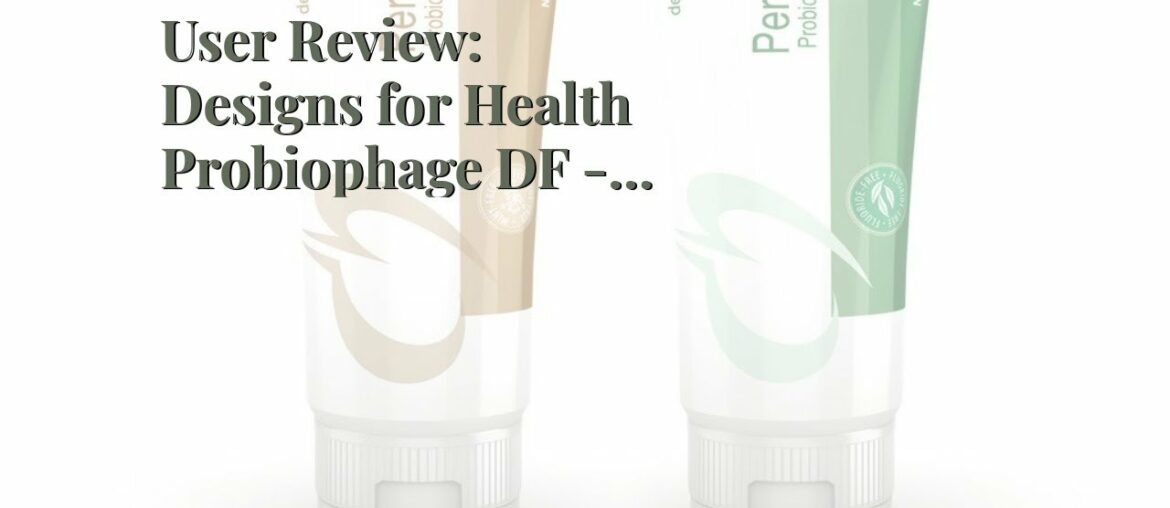 User Review: Designs for Health Probiophage DF - Bacteriophage Prebiotic + Probiotic Supplement...