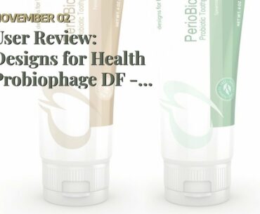 User Review: Designs for Health Probiophage DF - Bacteriophage Prebiotic + Probiotic Supplement...