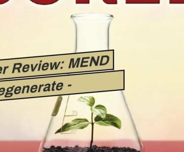 User Review: MEND Regenerate - Muscle Recovery, Immune Support, and Sports Nutrition Supplement...