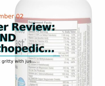 User Review: MEND Orthopedic Nutrition - Joint, Immune Support, Wound and Bone Fracture Healing...