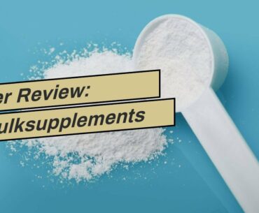 User Review: Bulksupplements Creatinol-O-Phosphate Powder (1 Kilogram)