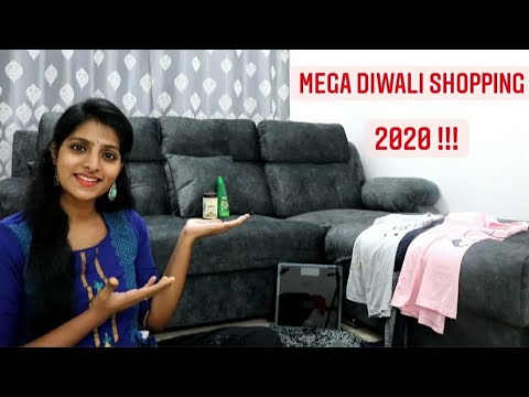 MEGA DIWALI SHOPPING 2020 | Fitness, Lifestyle Purchase | Diwali Shopping 2020