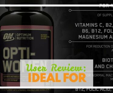 User Review: Optimum Nutrition Opti-Women, Women's Multivitamin (2-pack)