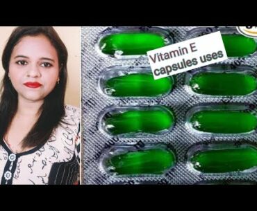 Vitamin E uses in telugu,Get glowing skin  by ||Beauty culture||