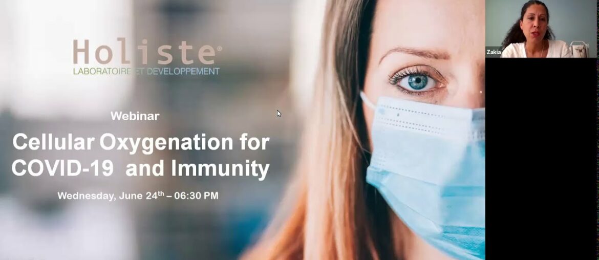 Webinar Cellular oxygenation for COVID-19 and Immunity