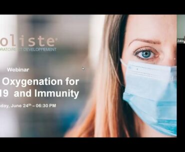 Webinar Cellular oxygenation for COVID-19 and Immunity