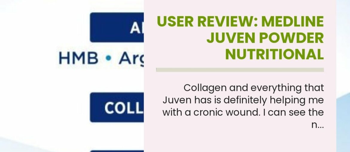 User Review: Medline Juven Powder Nutritional Supplement (Unflavored, Packaging : 30EachCarton...