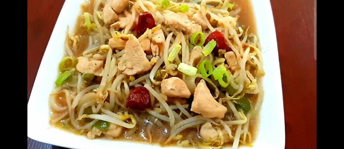 Mung Bean Sprout with Chicken