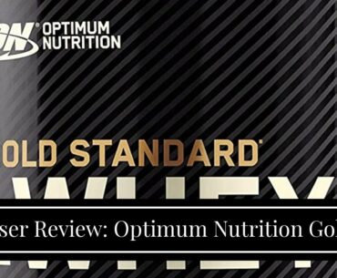 User Review: Optimum Nutrition Gold Standard 100% Whey Protein Powder, Strawberry & Cream, 5 Po...