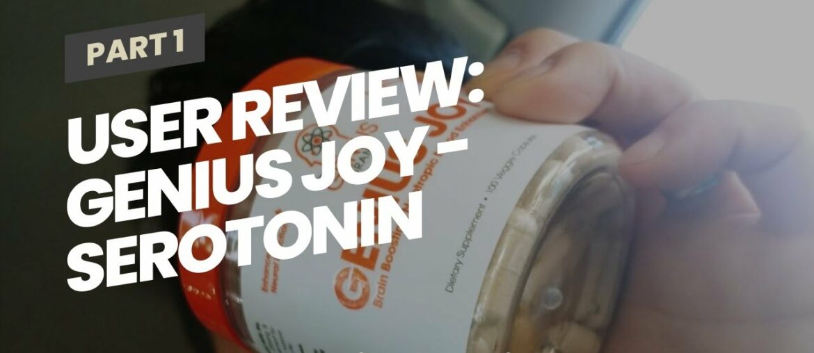 User Review: Genius Joy - Serotonin Mood Booster for Anxiety Relief, Wellness & Brain Support,...