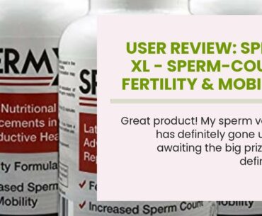 User Review: SPERM XL - Sperm-Count, Fertility & Mobility Nutritional Supplements for Men (3)