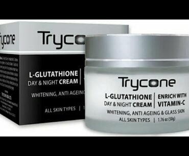 Trycone L-Glutathione Cream! Enrich With Vitamin C Review!