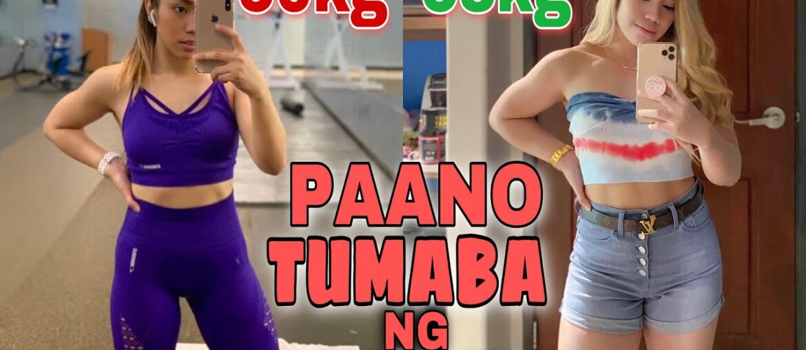 Paano TUMABA ng Mabilis? || No Vitamins needed || Simple WAYS || FILIPINA FITNESS
