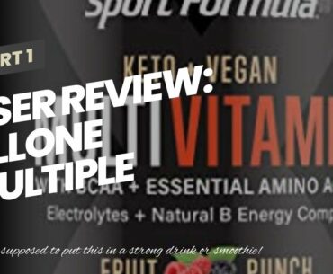 User Review: allOne Multiple Vitamin & Mineral Powder Original Formula Once Daily Multivitamin...