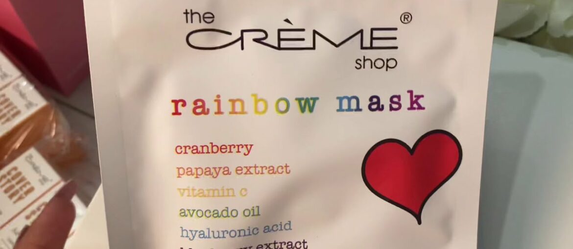Wholesale Makeup| The Creme Shop Rainbow Mask - Wholesale  12PCS (RAB4773-1) | wholesalemakeup.com