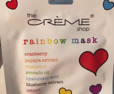 Wholesale Makeup| The Creme Shop Rainbow Mask - Wholesale  12PCS (RAB4773-1) | wholesalemakeup.com