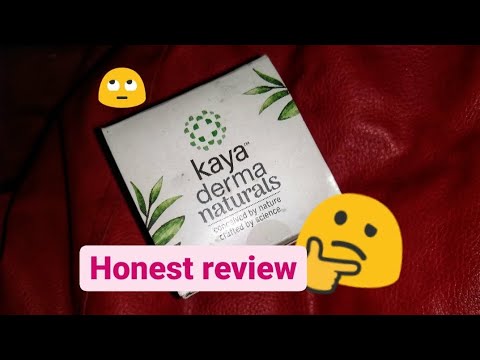 kaya derma naturals Green tea & vitamin E Night mask  review