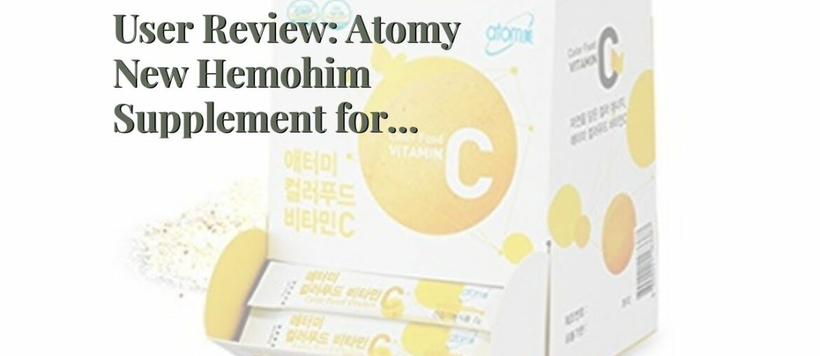 User Review: Atomy New Hemohim Supplement for Strong Immune System 20ml X 60pouch(1,200ml)