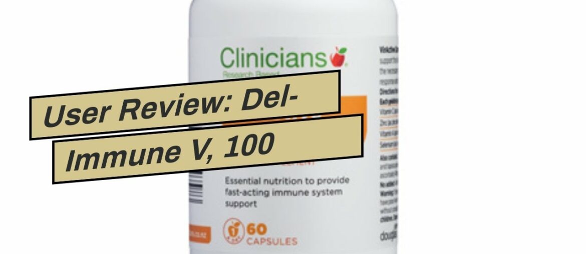 User Review: Del-Immune V, 100 Capsules - Pack of 2 (Total of 200 Capsules)