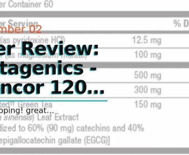 User Review: Metagenics - Trancor 120C [Health and Beauty]