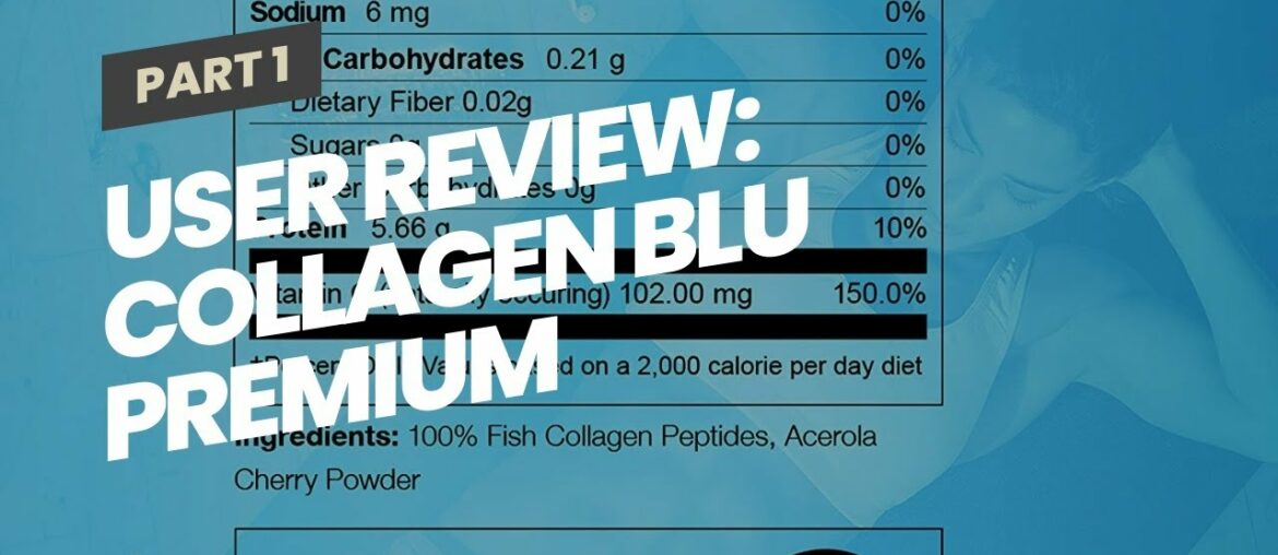 User Review: Collagen BLU Premium Marine Collagen with Superfood Derived Vitamin C for Best Abs...