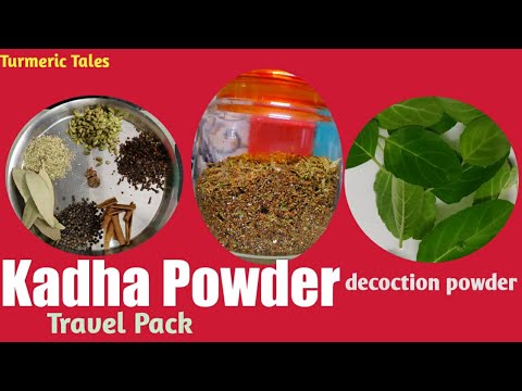 How to make Kadha powder | Travel Pack | Immunity Booster for Covid-19