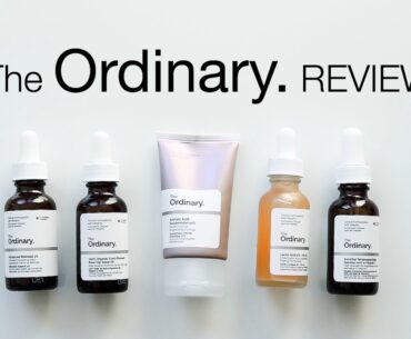 The Ordinary Review Pt 2 | Retinoid, Vitamin C, Lactic/Azelaic Acid, Rose Hip Oil