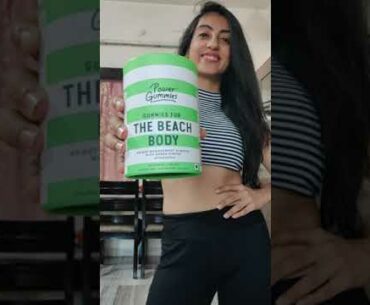 Get fit & fab like Gunjan Dhagat with #beachbodygummychallenge