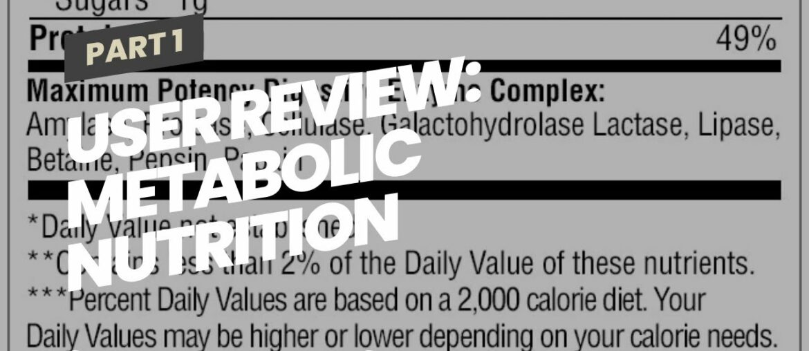 User Review: Metabolic Nutrition Protizyme, Strawberry Creme, 5 Pound