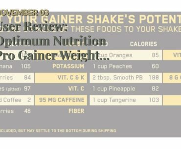 User Review: Optimum Nutrition Pro Gainer Weight Gainer Protein Powder, Vitamin C and Zinc for...