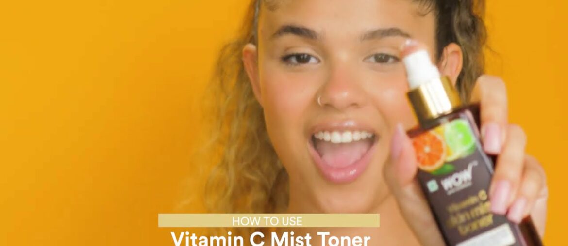 How To Use WOW Skin Science Vitamin C Skin Mist Toner