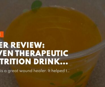 User Review: Juven Therapeutic Nutrition Drink Mix Powder for Wound Healing Includes Collagen P...