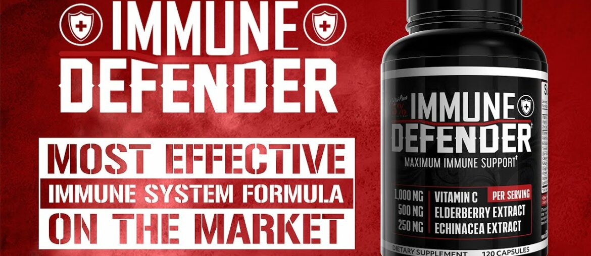 IMMUNE DEFENDER - Most Powerful Immune Support Formula - REAL TALK!