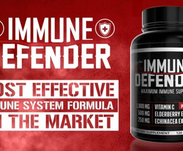 IMMUNE DEFENDER - Most Powerful Immune Support Formula - REAL TALK!