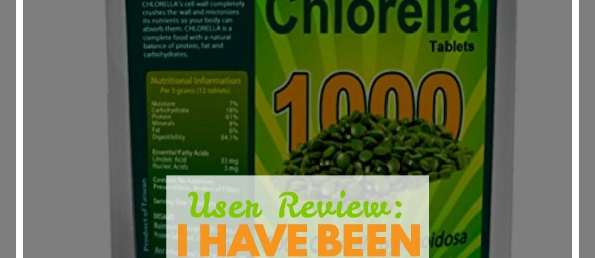 User Review: Sun Chlorella - Chlorella Superfood Nutritional Supplement- 500 Mg (600 Tablets)