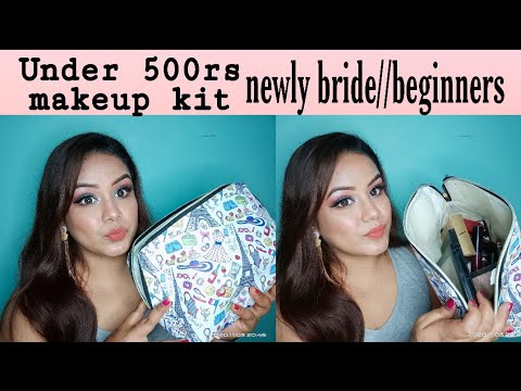 Under 500 Mein Kaise makeup kit banaaiye// newly bride or beginners ke liye// by Jyoti tutorials