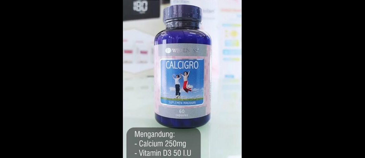 WELLNESS CALCIGRO (Kalsium Anak / Vitamin Anak)