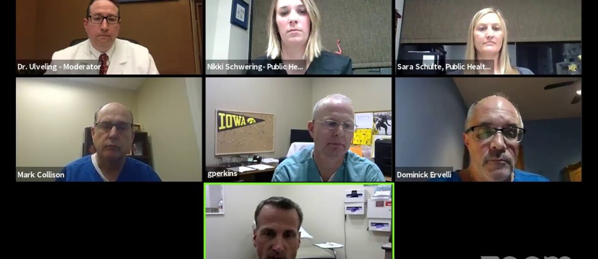 COVID-19 Virtual Town Hall Meeting - Carroll County, Iowa