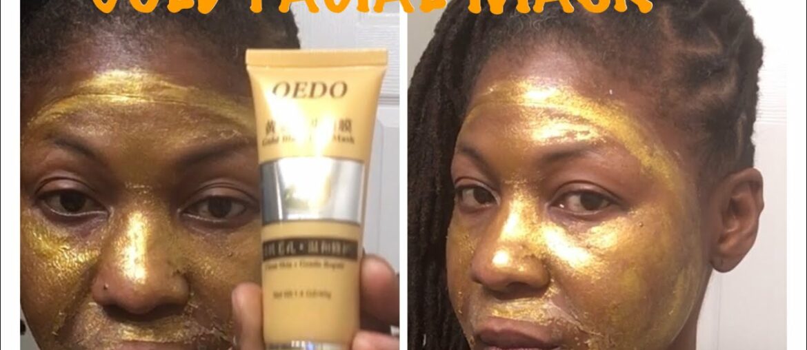 MY NIGHT TIME SKINCARE ROUTINE/ ESTI.... USING A GOLD BLACK MASK