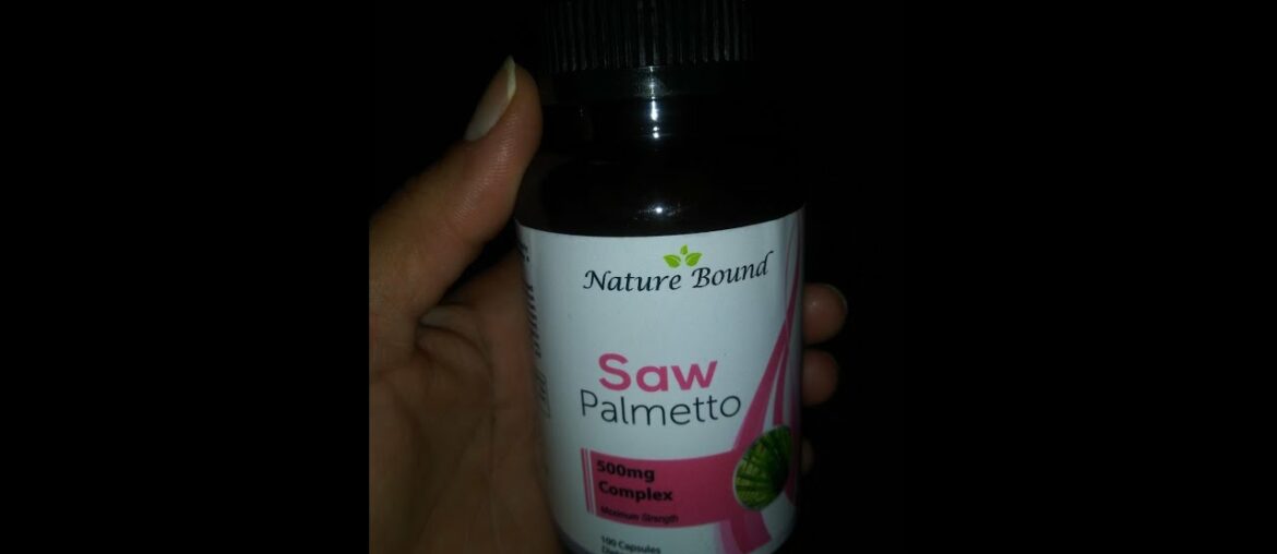 Saw Palmetto Capsules for Hair Loss - Saw Palmetto for Women and Men Hair Vitamins for Faster H...