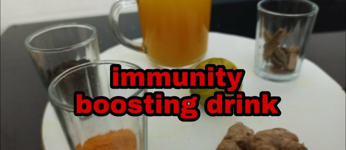 Immunity boosting drink #covid19 | Home remdy for Cold and Cough