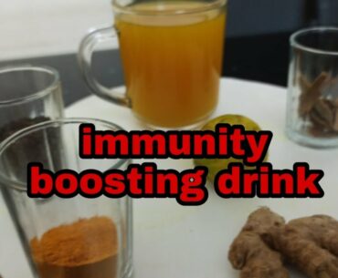 Immunity boosting drink #covid19 | Home remdy for Cold and Cough