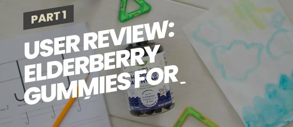 User Review: Elderberry Gummies for Kids (4-Pack) by Feel Great Vitamin Co. with Immune Support...