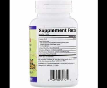 Natural Factors, Anti-V Formula, Echinacea Supplement for Immune and Wellness Support, Organic,...