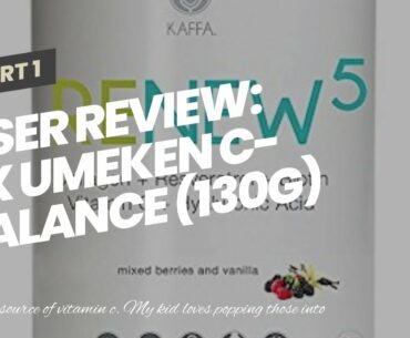 User Review: 2X Umeken C-Balance (130g) - High Potency Concentrated Vitamin C containing antiox...