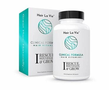 Hair La Vie Clinical Formula Hair Vitamins with Biotin and Saw Palmetto - Thicker Healthier Hair Gr