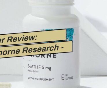 User Review: Thorne Research - 5-MTHF 15 mg Folate - Active Vitamin B9 Folate Supplement - 30 C...
